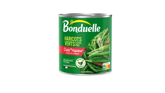 Haricots Verts extra fins cuits à la vapeur