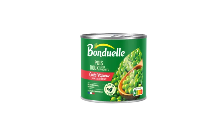 PETITS POIS DOUX CUITS A LA VAPEUR