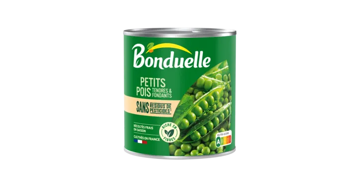 Petits pois tendres & fondants sans résidu de pesticides
