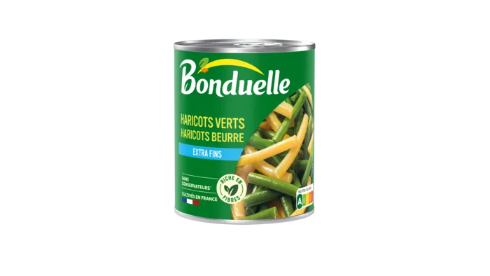 Haricots Verts & Beurre cuits a la vapeur