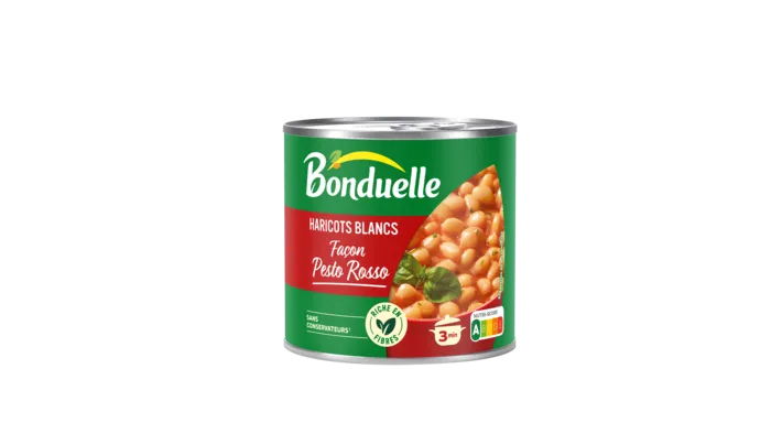 Haricots blancs façon Pesto Rosso