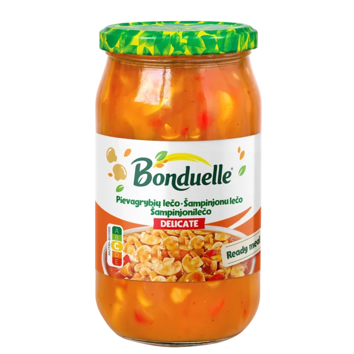 Švelnus pievagrybių lečo