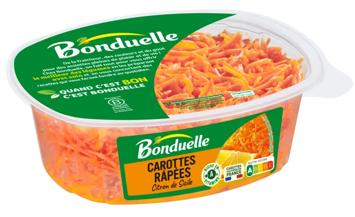 Carottes Râpées au Citron de Sicile
