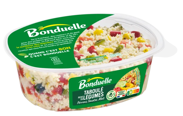 Taboulé riche en légumes