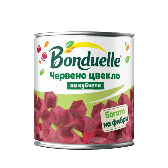 Червено цвекло на кубчета