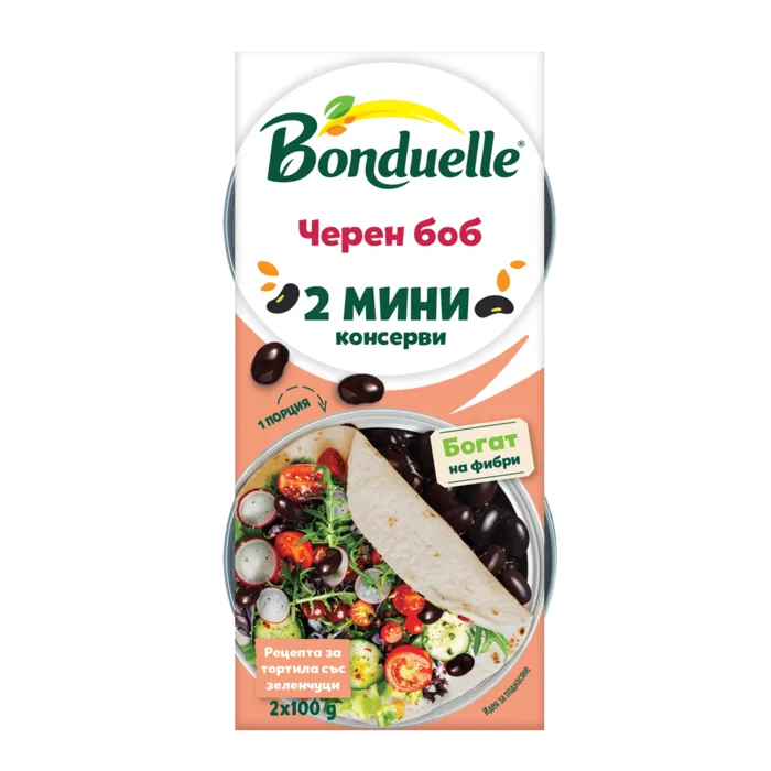 Мини консерви Черен боб