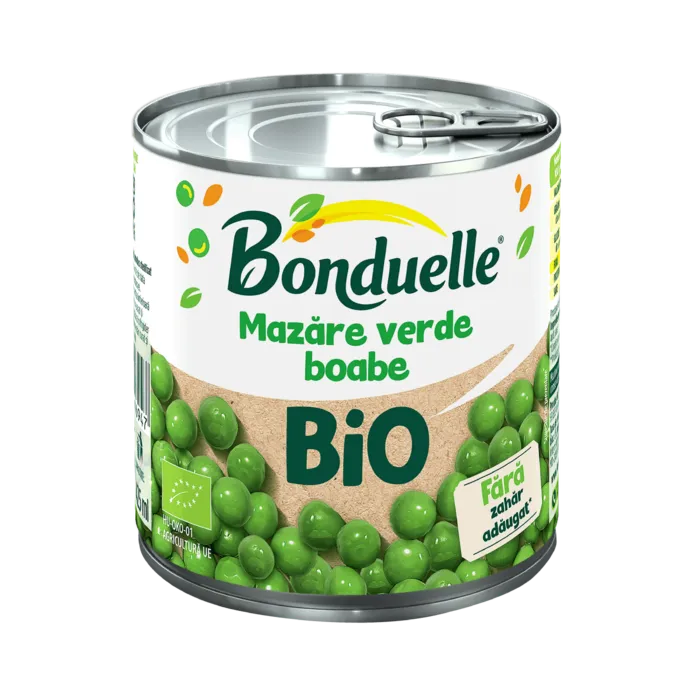 Mazăre verde boabe BIO