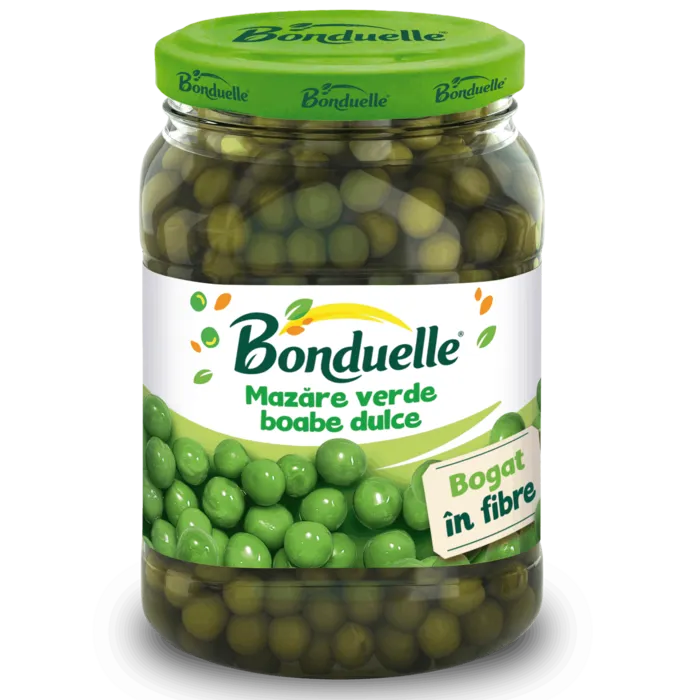 Mazăre verde boabe, dulce