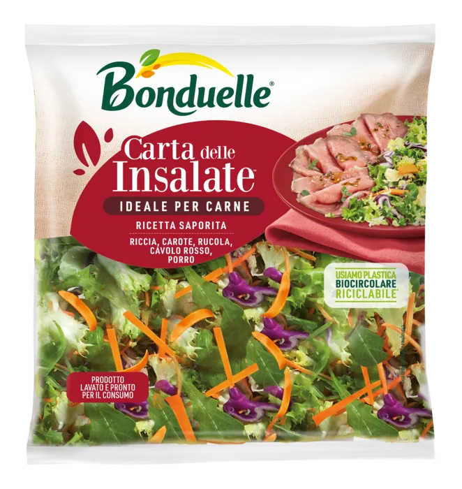 Ricetta Saporita - Carta delle Insalate