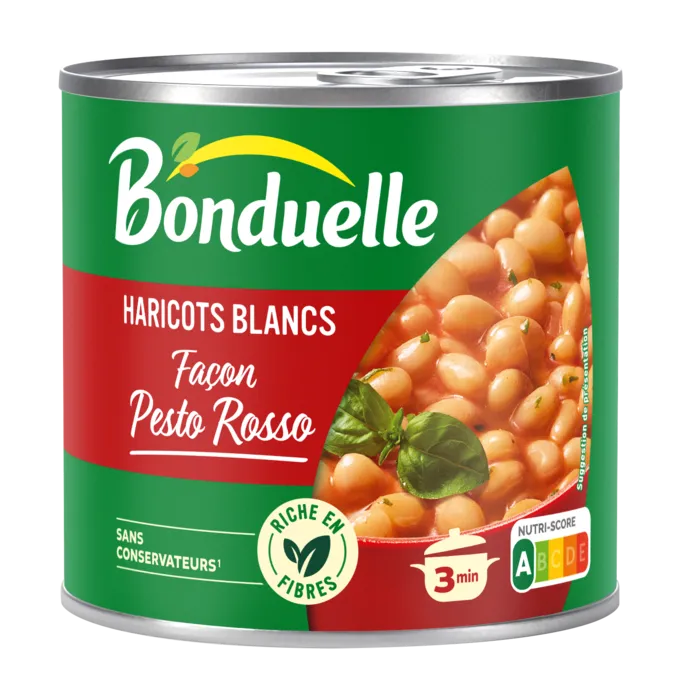 Haricots blancs façon Pesto Rosso