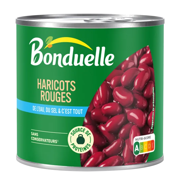 Haricots rouges Jus Nature Bonduelle 250g