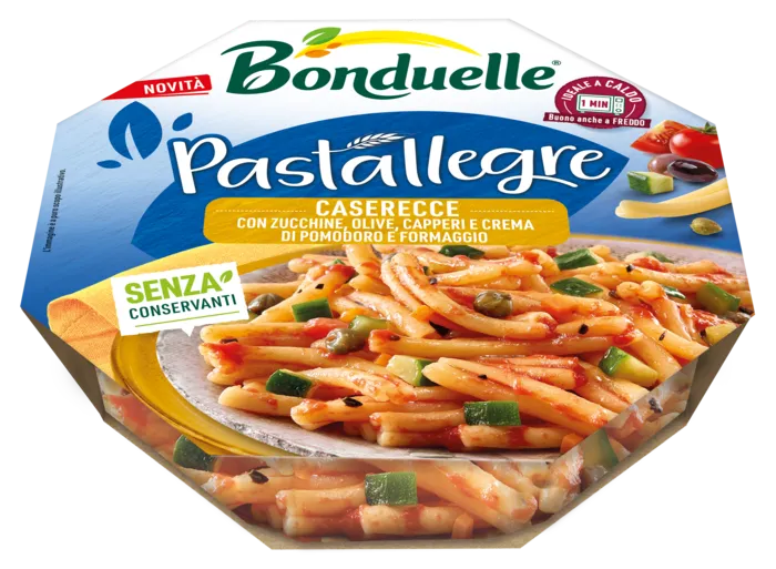 Caserecce Zucchine e Olive - Pastallegre
