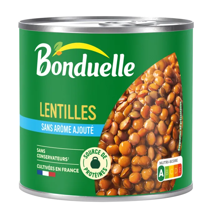 Lentilles Jus Nature Bonduelle 265g