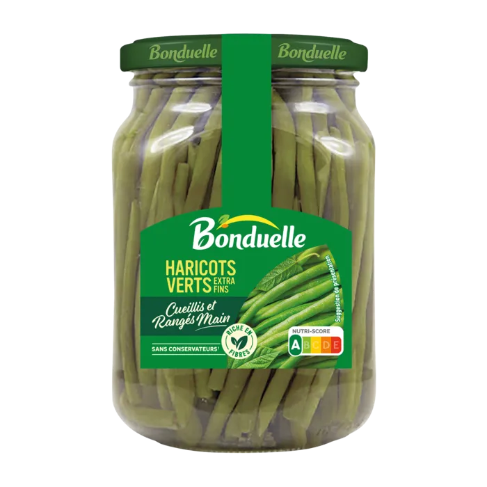 Le haricot vert cueilli main EXTRA-FIN