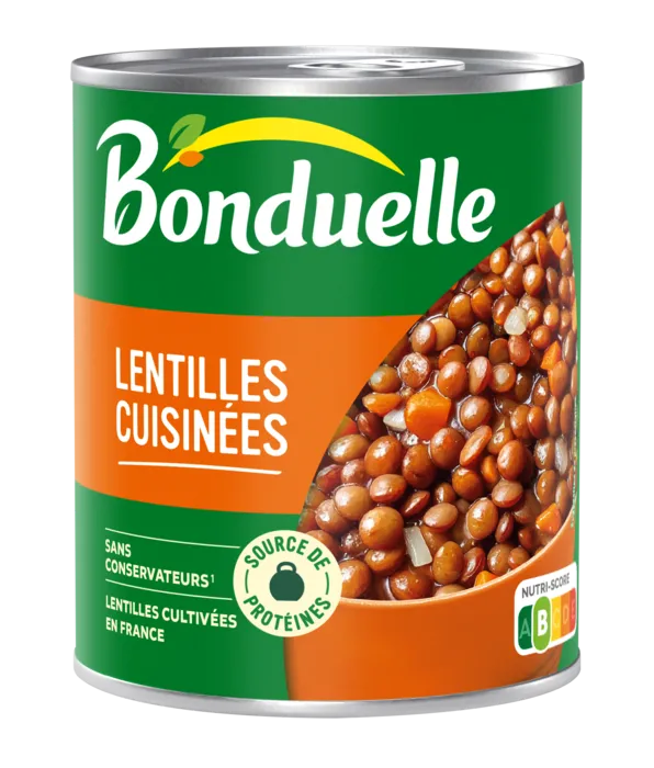 Lentilles façon Petit Salé