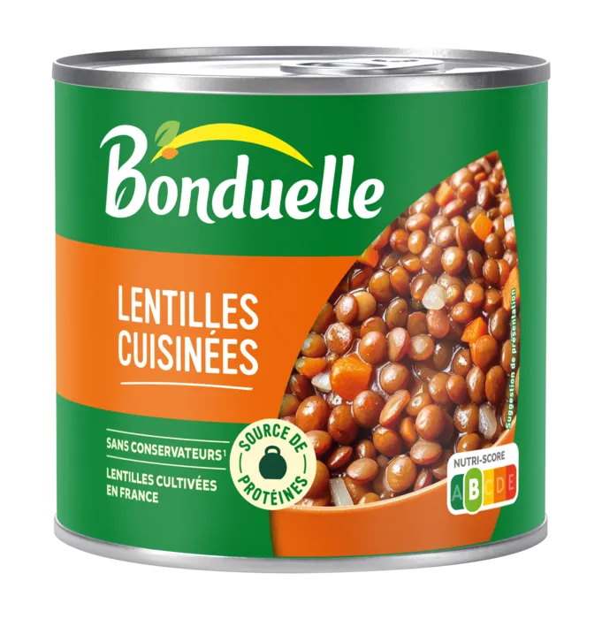 Lentilles façon Petit Salé