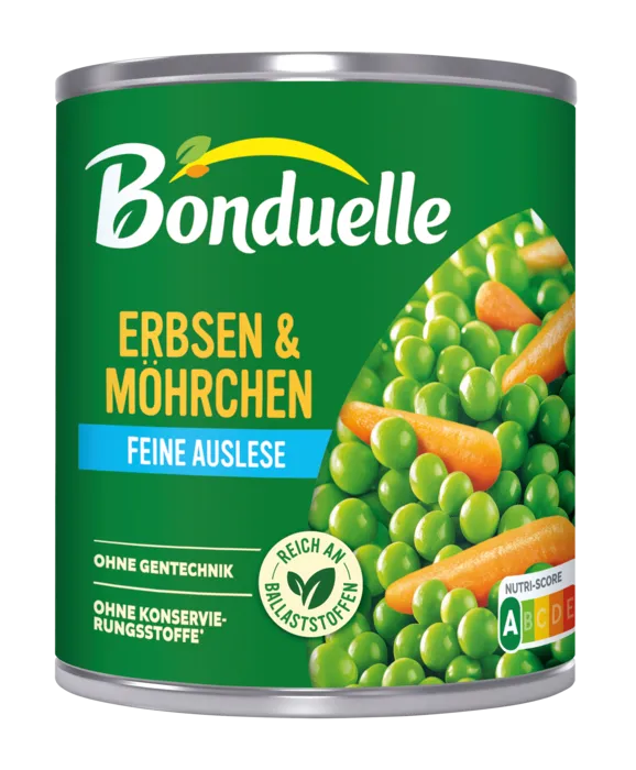 Erbsen mit Möhrchen Feine Auslese