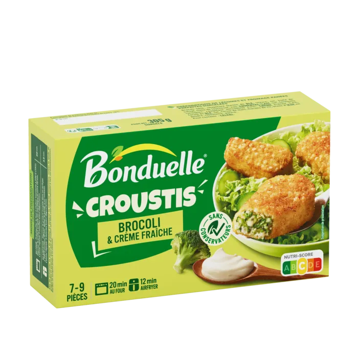 Croustis de légumes brocolis