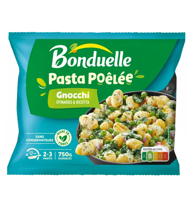 Pasta Poêlée Gnocchis, Epinards & Ricotta