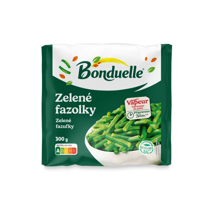 Fazolové lusky sekané Vapeur