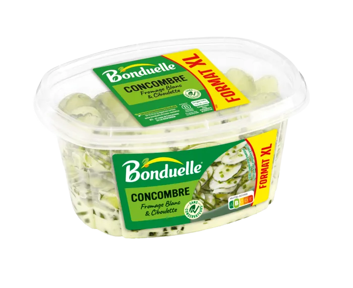 Concombres Fromage Blanc & Ciboulette