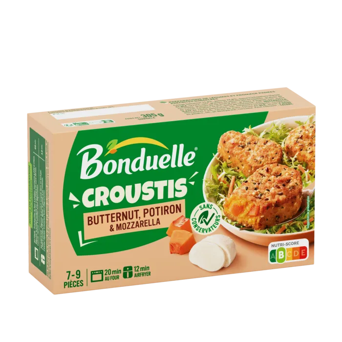 Croustis de légumes butternut potiron