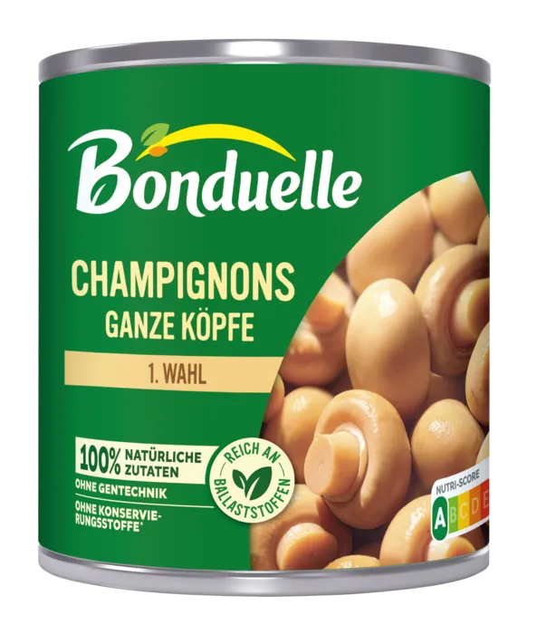 Champignons ganze Köpfe 1.Wahl
