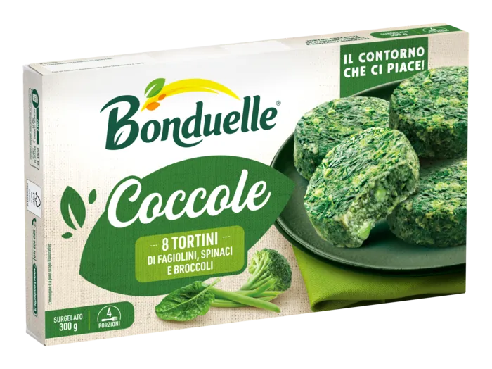 Coccole - Fagiolini spinaci e broccoli